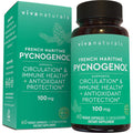 Viva Naturals Pycnogenol 100mg front view bottle packaging