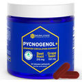 Natural Stacks Pycnogenol Plus front view supplement bottle