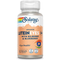 Solaray Advanced Lutein Eyes 60 VegCaps front view bottle packaging