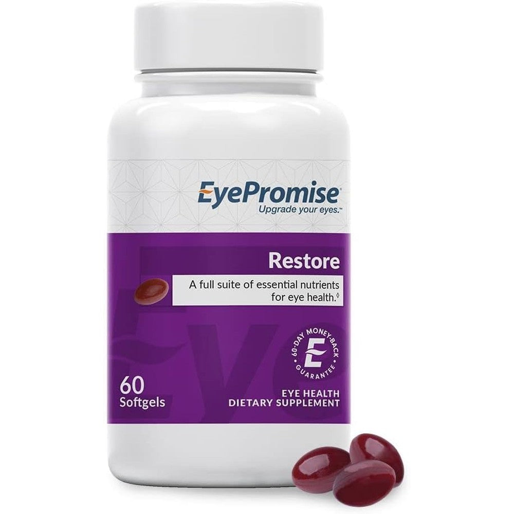 EyePromise Restore eye health supplement front view packaging