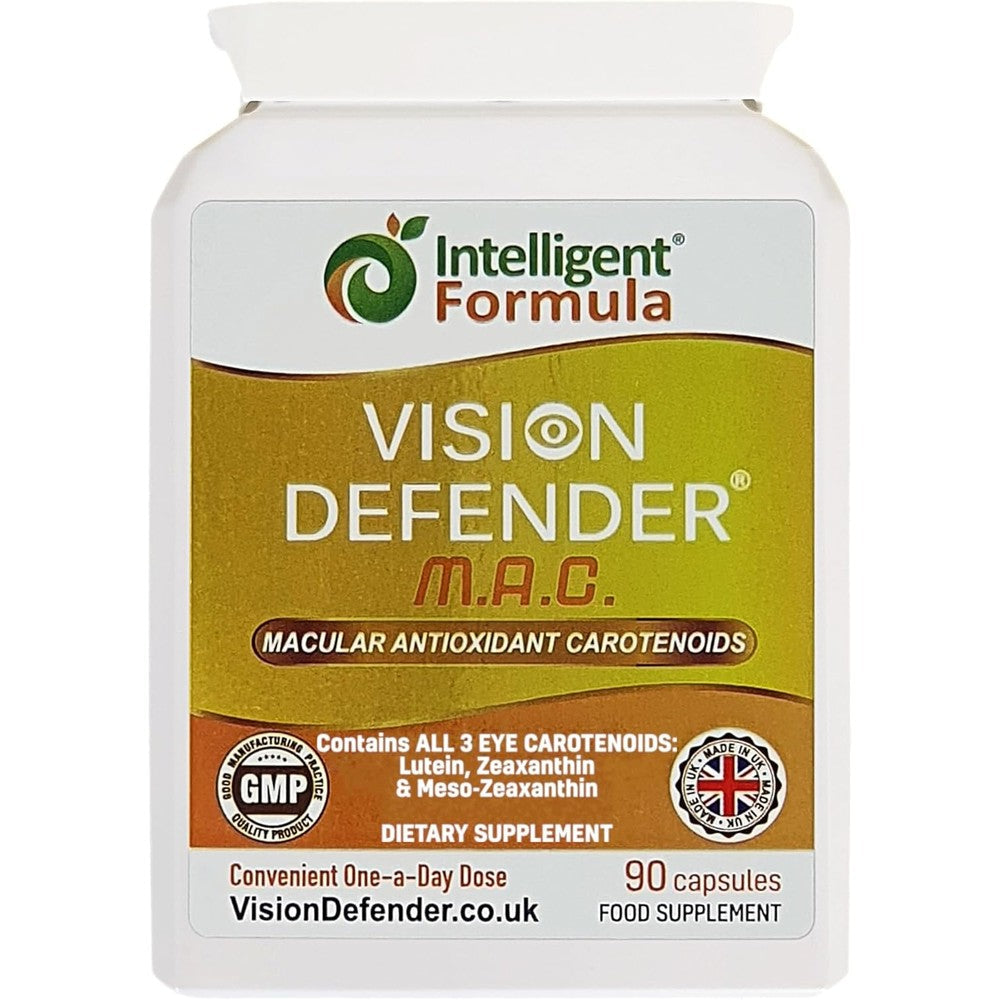Intelligent Formula Vision Defender MAC eye supplement front view