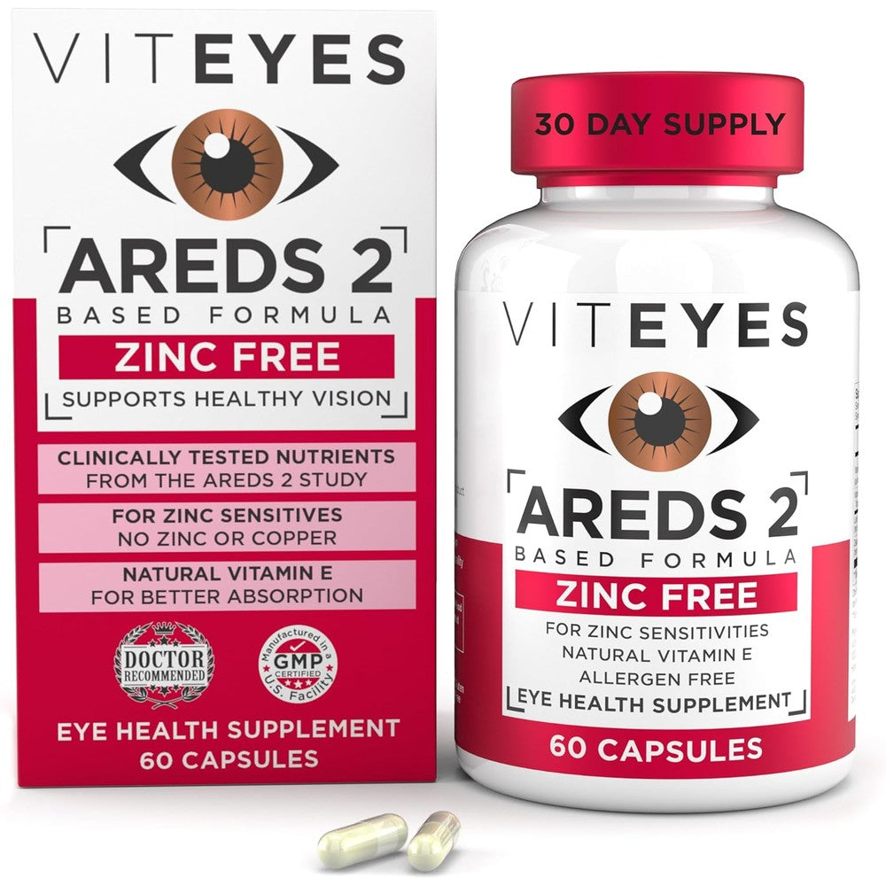 Viteyes AREDS 2 Zinc Free Macular Support front view