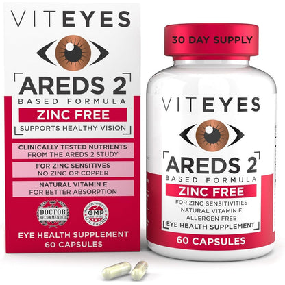 Viteyes AREDS 2 Zinc Free Macular Support front view