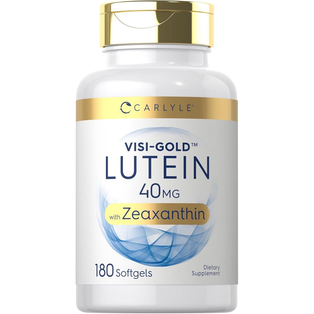Carlyle Lutein and Zeaxanthin supplement bottle front view