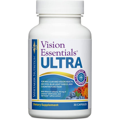Dr. Whitaker's Vision Essentials Ultra bottle front view