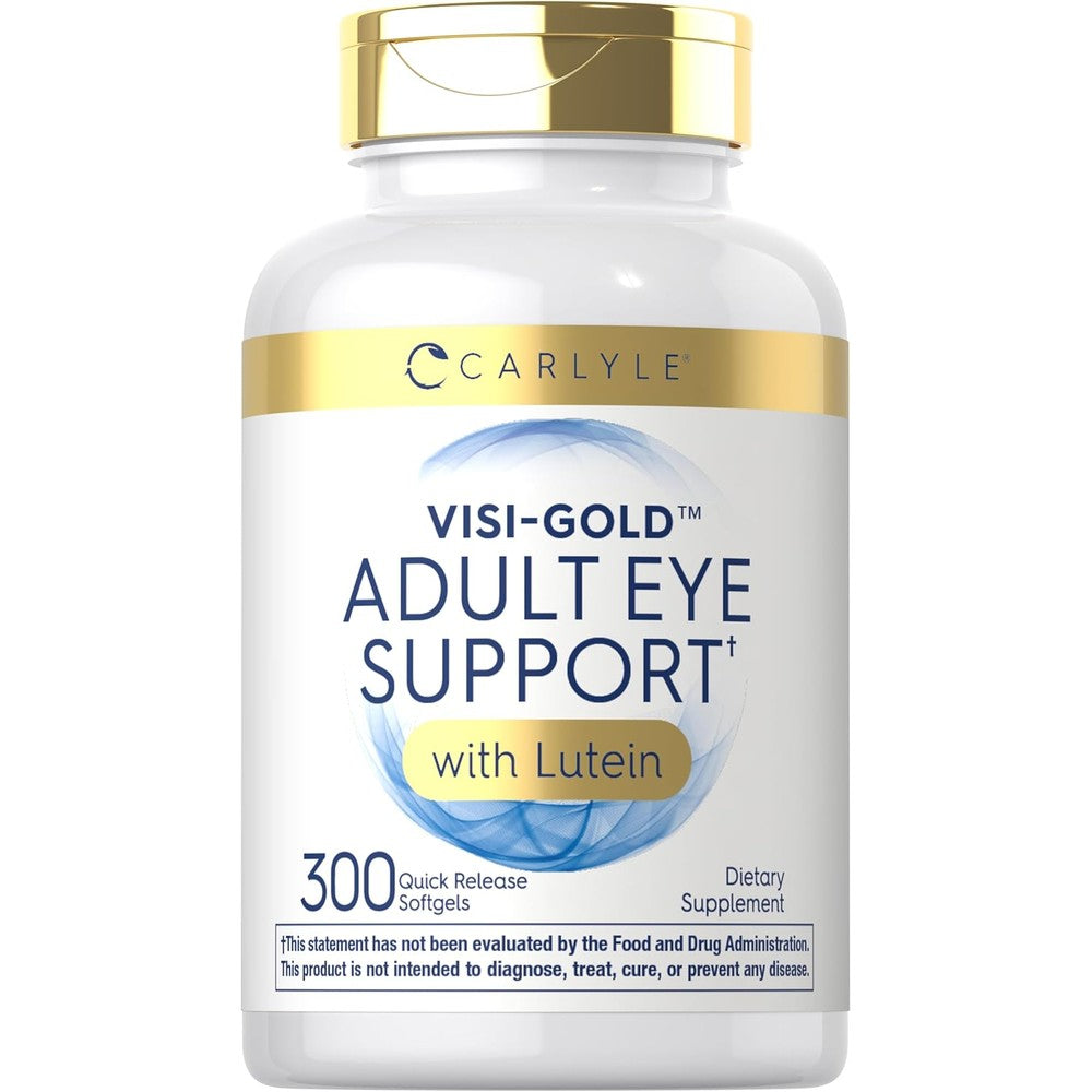 Carlyle Adult Eye Support 300 Capsules front bottle view
