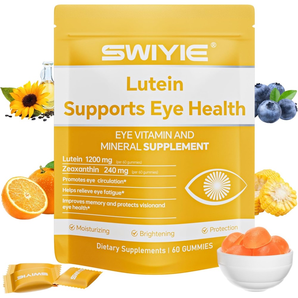 Swiyie Lutein Gummies front packaging view