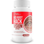 True You Health Red Root Hack Vision Supplement front view bottle packaging