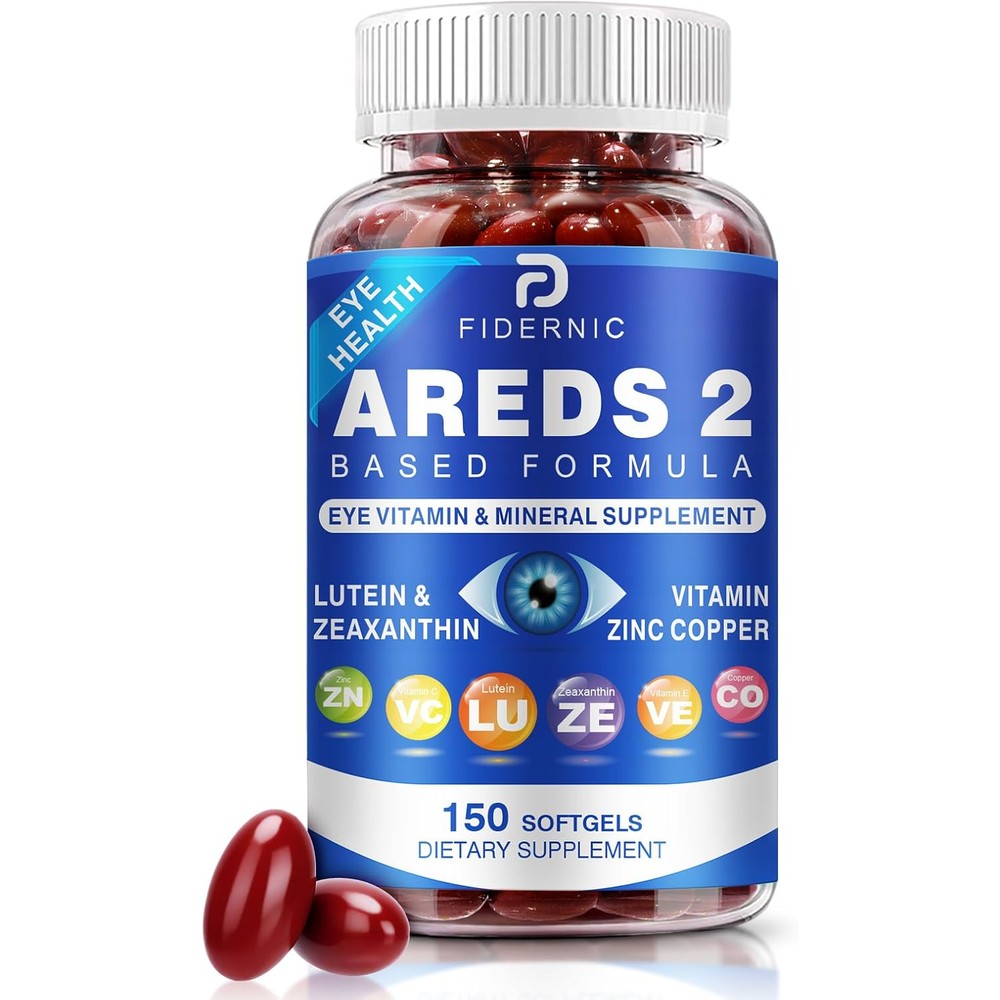 Vitarenew Fidernic Areds 2 Eye Vitamin front view packaging