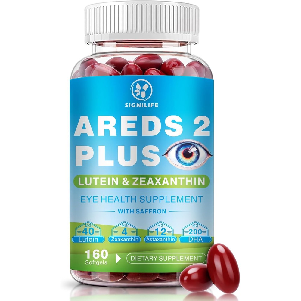 Fidernic Signilife Areds 2 Plus Eye Vitamins front view bottle