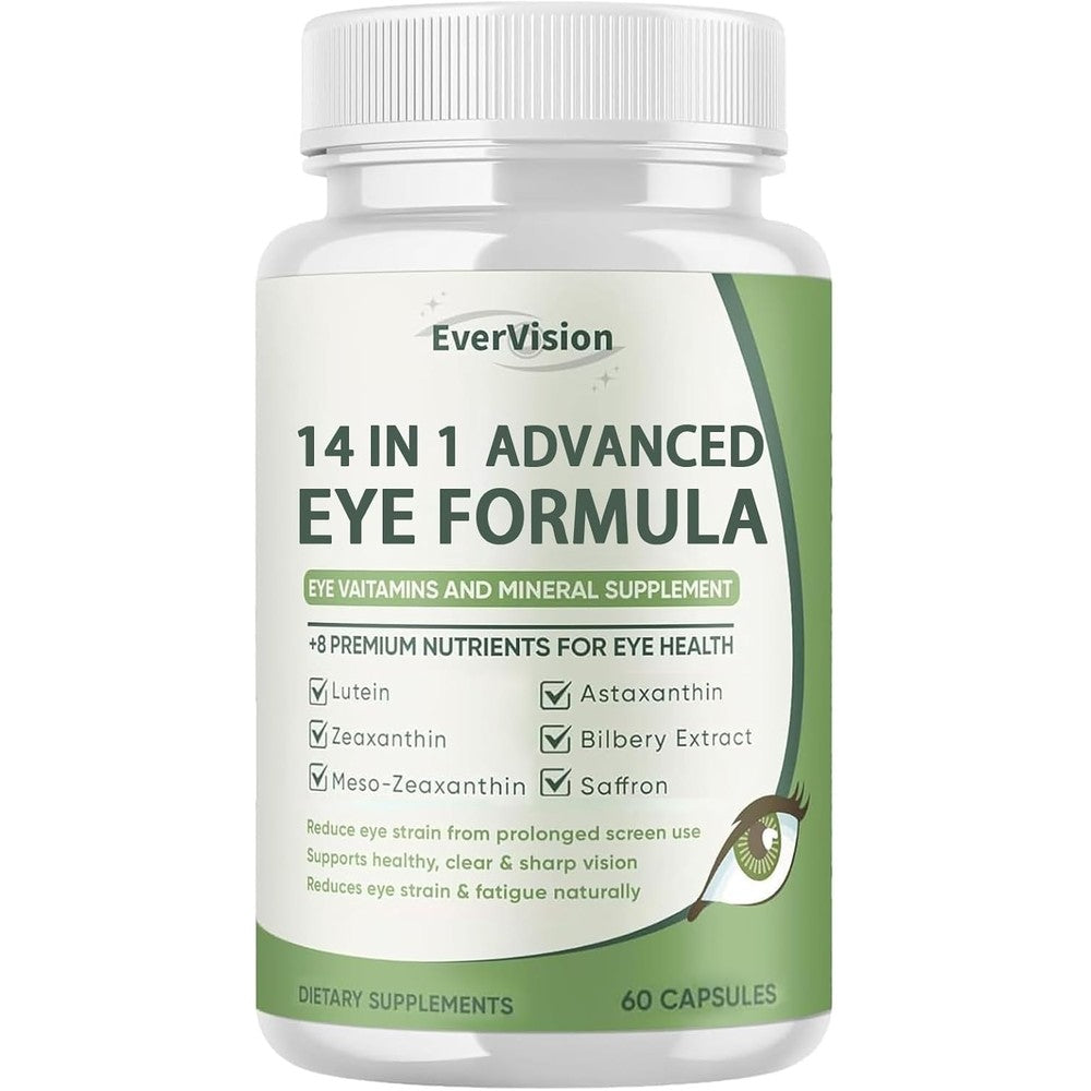 Wuliao Evervision 14 in 1 Advanced Eye Formula front view bottle