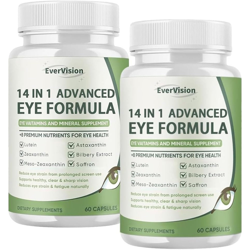 Evervision 14 in 1 Advanced Eye Formula front view bottle