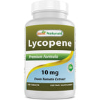 Best Naturals Lycopene 10 mg 240 Softgels front view bottle
