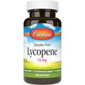 Carlson tomato free lycopene 15 mg 180 softgels front view supplement bottle