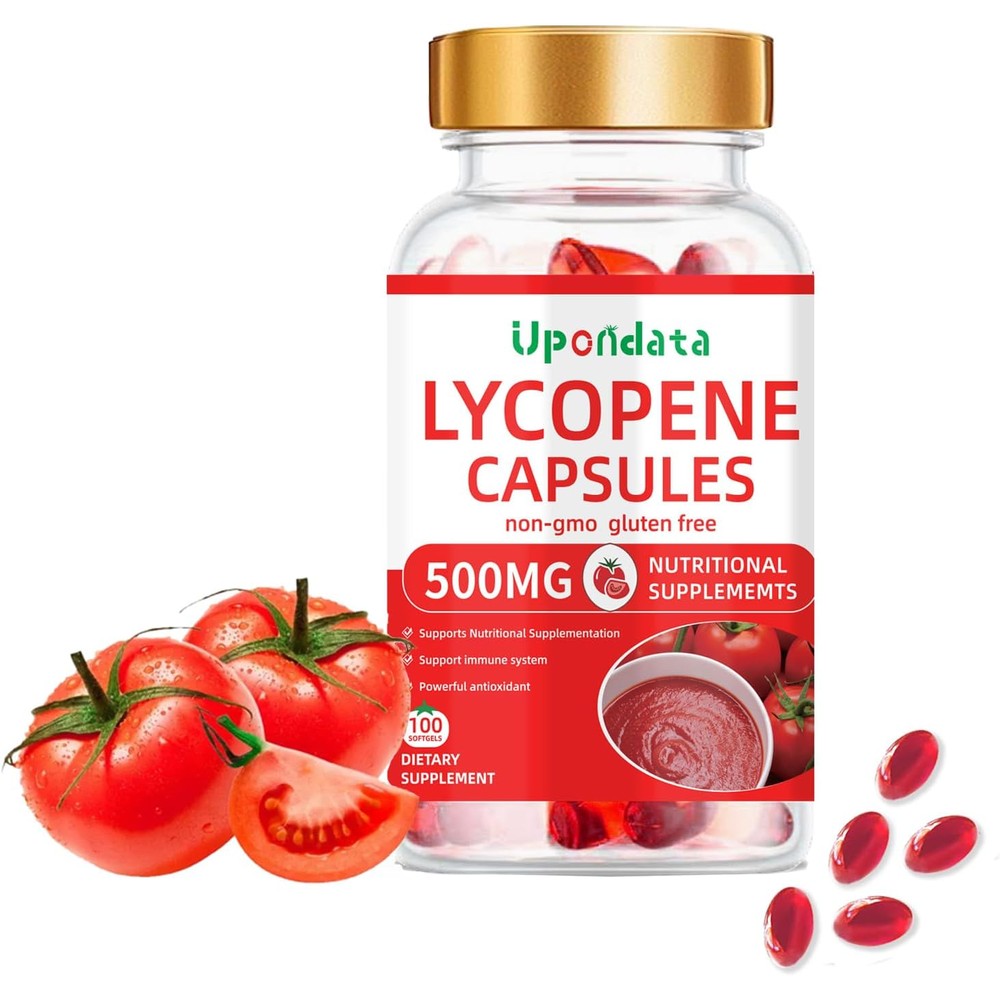 Upondata Lycopene Capsules front view product bottle