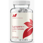 Clear Formulas Lutein And Lycopene Carotenoids front view of supplement bottle