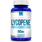 Healing Awakening Lycopene And Lutein Complex front view supplement bottle