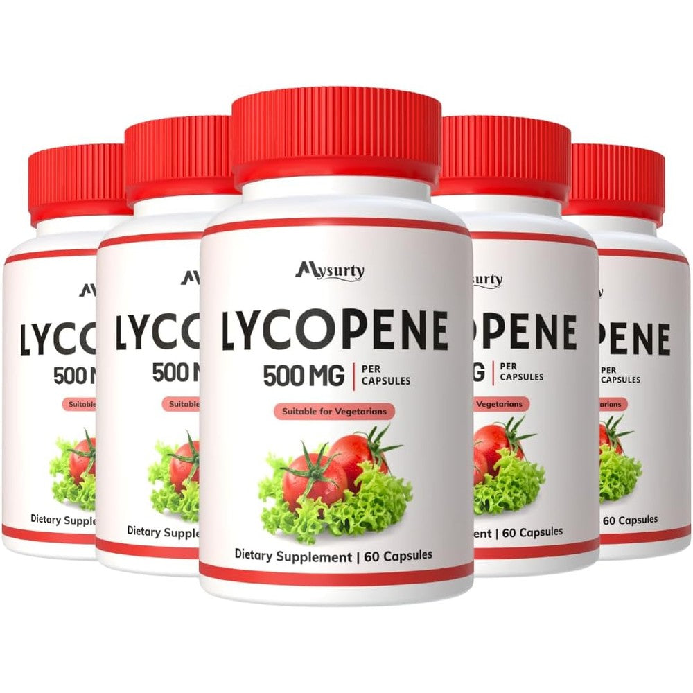 Mysurty Lycopene 500mg supplement bottle front view