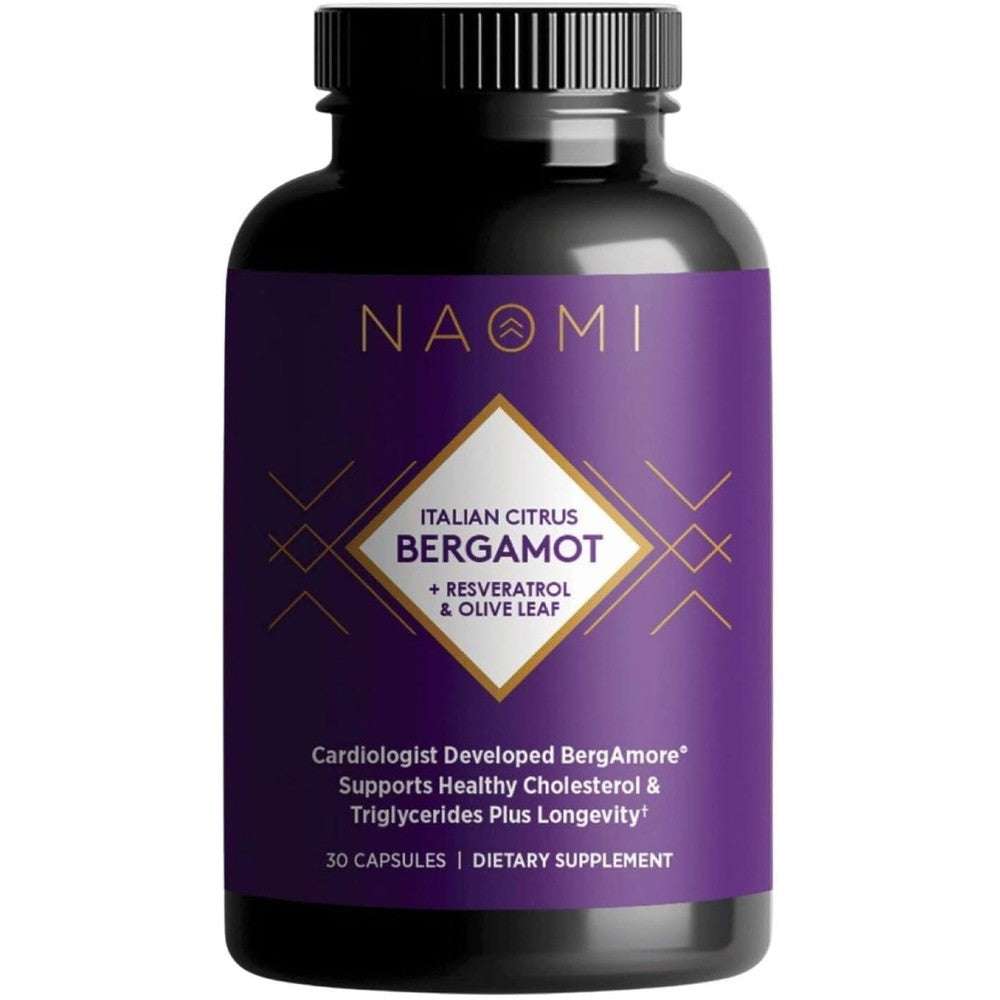 Naomi Italian Citrus Bergamot supplement bottle front view