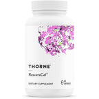 Thorne ResveraCel 60 Capsules front view supplement bottle
