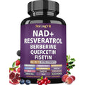 StrongVit Neumina NAD Resveratrol Supplement front bottle view with anti aging formula text