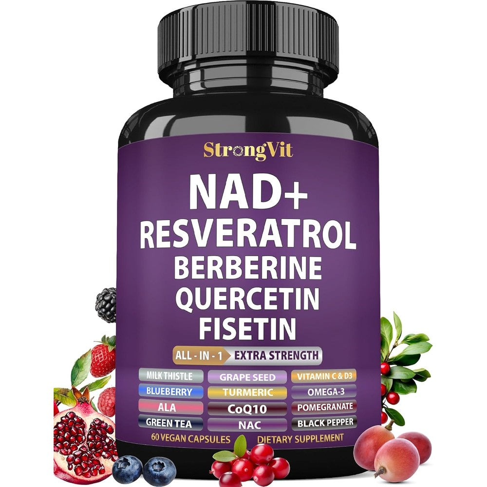 Neumina NAD Resveratrol Supplement bottle front view