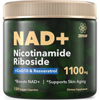 ZenUP NAD+ 1100mg supplement front view bottle packaging