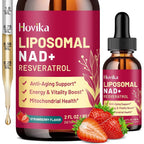 Hovika Liposomal NAD Supplement front view bottle packaging