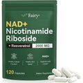 APU.Fairy NAD supplement front view showing 120 capsules pouch