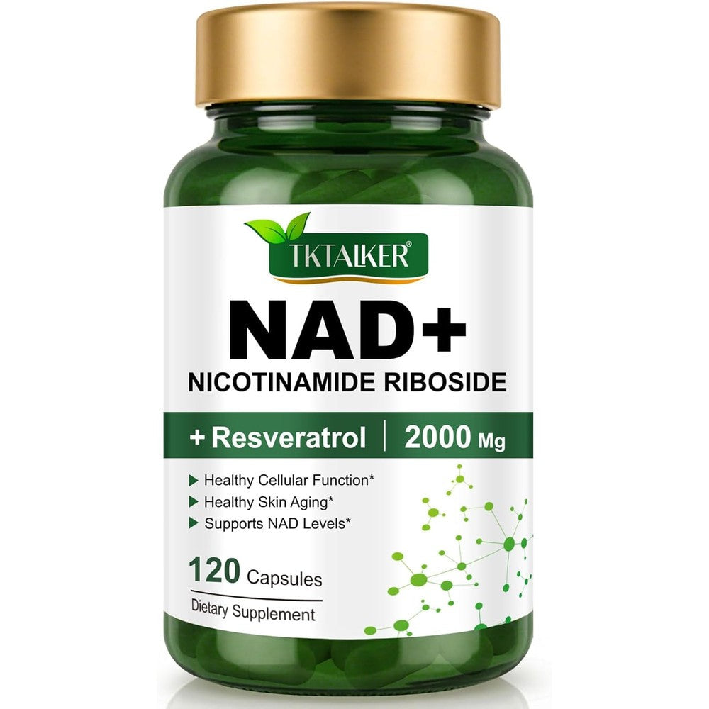 Tktalker NAD Supplement 2000mg bottle front view