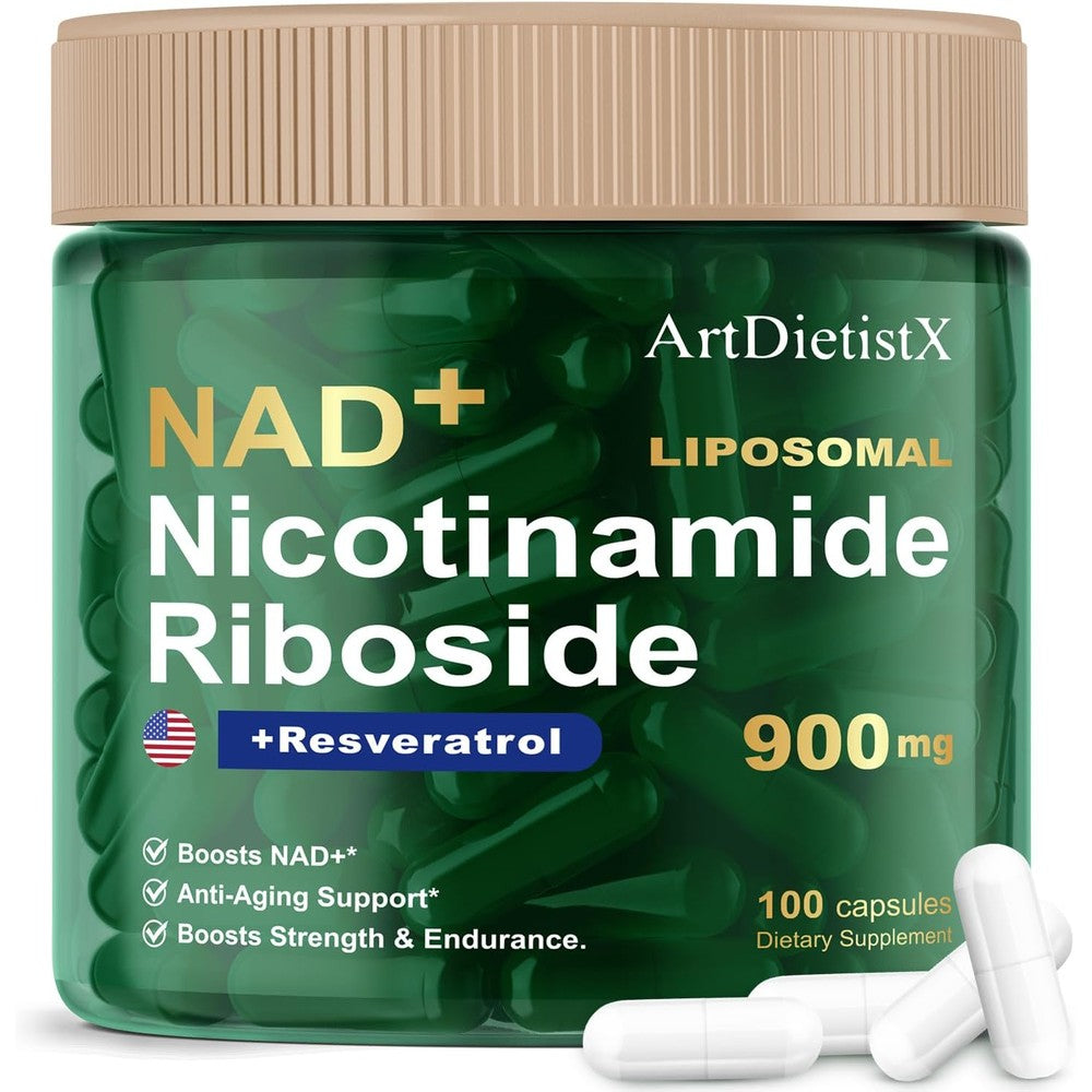 ArtDietistX NAD+ Nicotinamide Riboside 900mg front view