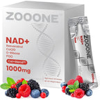 Zooone NAD+ supplement front view packaging and box