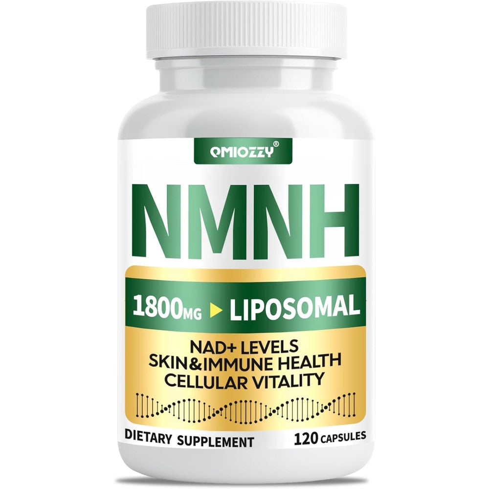 Qmiozzy Nurafuse NMNH Supplement 1000mg front view bottle packaging