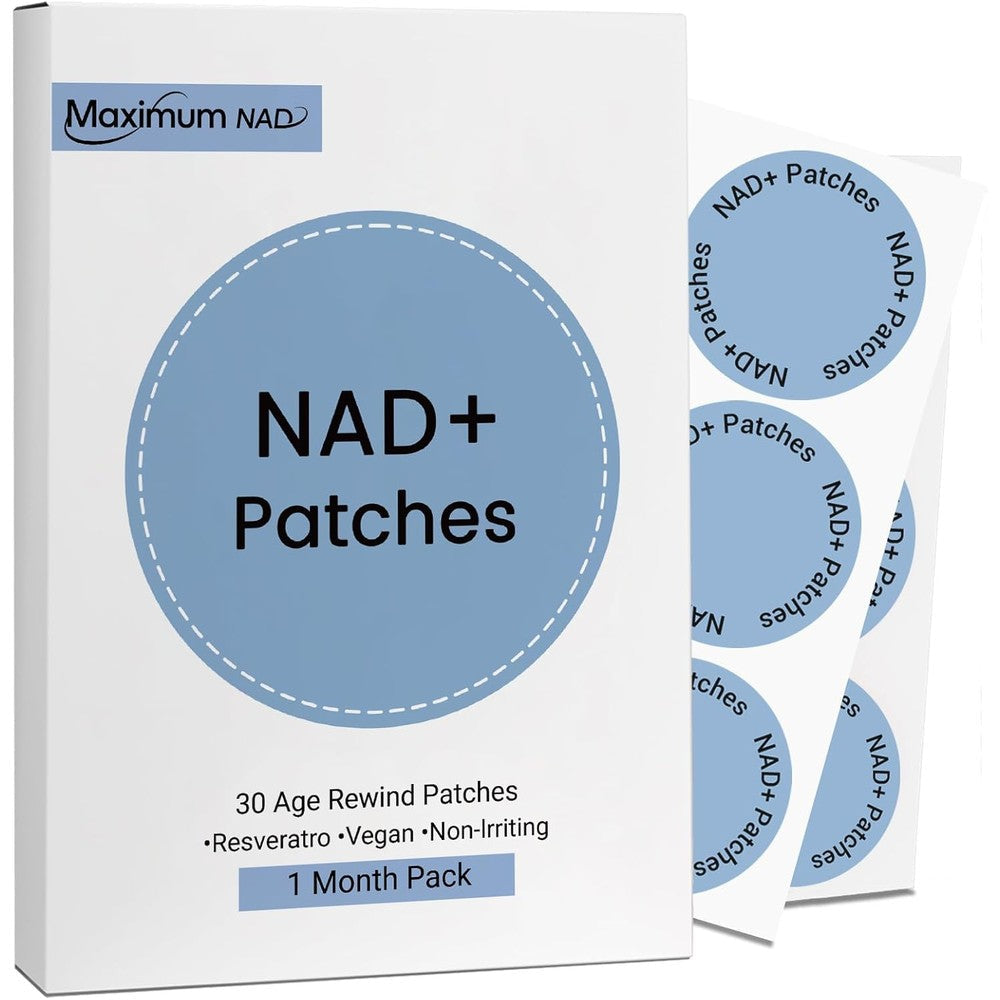 Juebingy NAD Plus Patches front packaging view