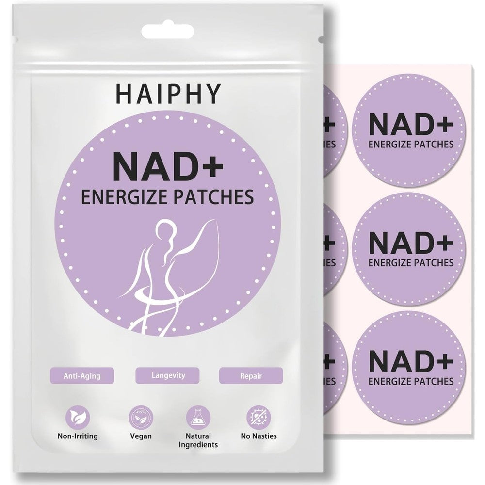 Haiphy NAD+ Patches NMNH Resveratrol front packaging view