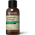 Nature's Sunshine Lymphatic Drainage liquid supplement front view bottle