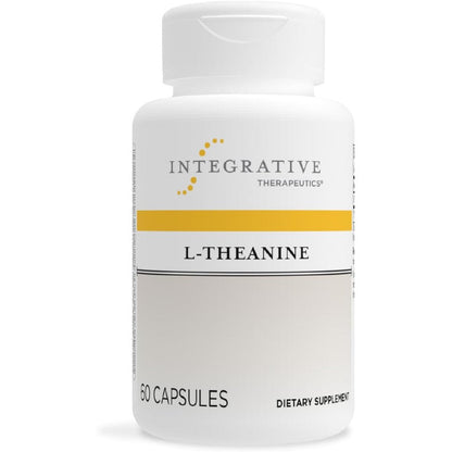 Integrative Therapeutics L-Theanine amino acid supplement bottle front view