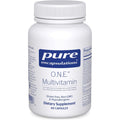 Pure Encapsulations O.N.E. Multivitamin front bottle view with capsule count and key ingredients.