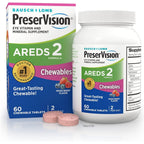 Dista-USA PreserVision AREDS 2 chewable eye vitamins front view bottle