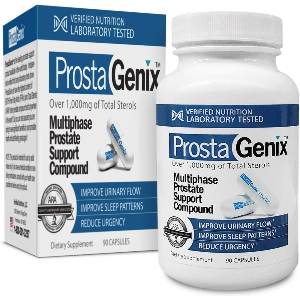 ProstaGenix Multiphase Prostate Supplement front view bottle package