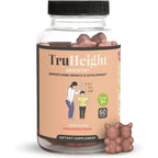 TruHeight growth multivitamin gummies front view bottle