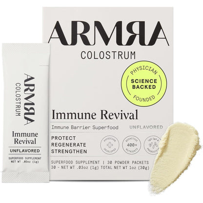 Armra Colostrum Powder Unflavored 30 Servings front view