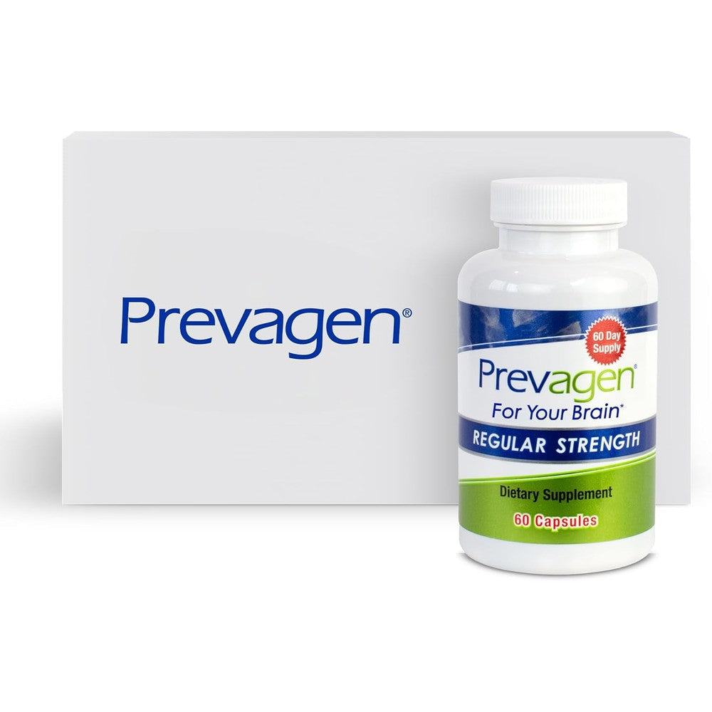 Prevagen Regular Strength brain supplement front view bottle