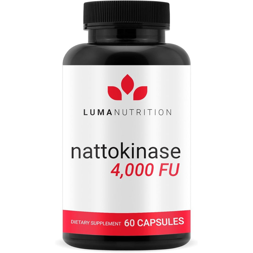 Luma Nutrition nattokinase supplement bottle front view