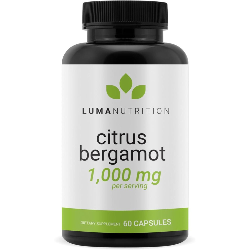Luma Nutrition Citrus Bergamot front view bottle