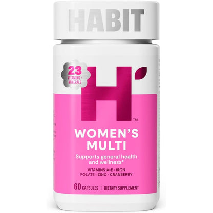 H Habit Women's Multi Supplement 60 capsules front view packaging