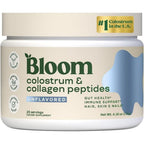 Bloom Nutrition Bovine Colostrum Powder front container view