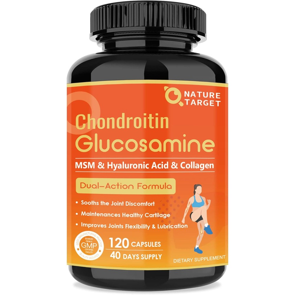 Nature Target Glucosamine Chondroitin bottle front view