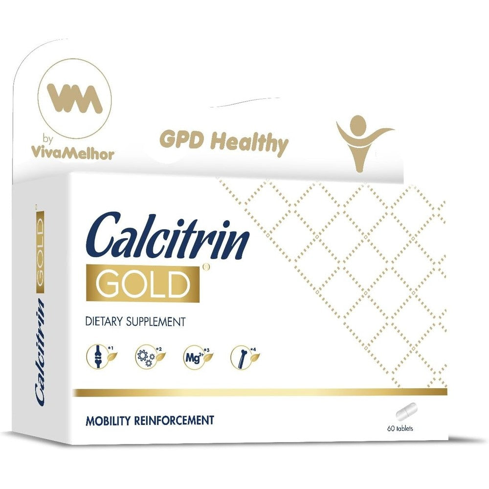 Soy Sano Calcitrin Gold dietary supplement bottle front view