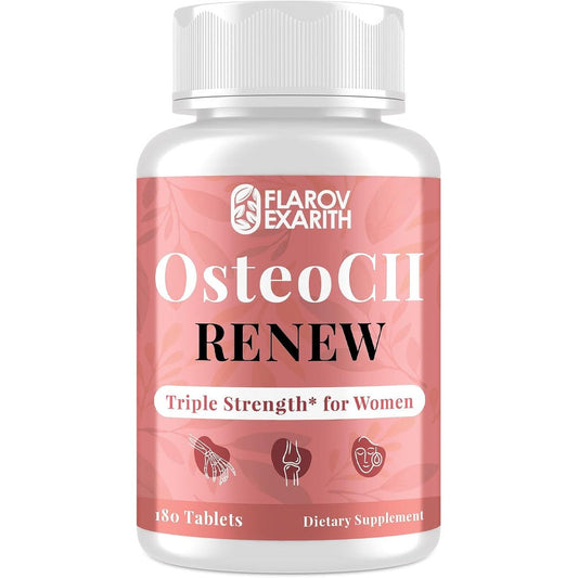 Flarovexarith OsteoCII Renew Triple Strength front bottle view